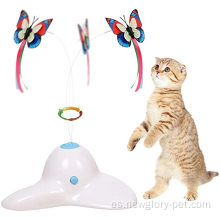Mariposa de juguete de gato interactivo ejercicio divertido